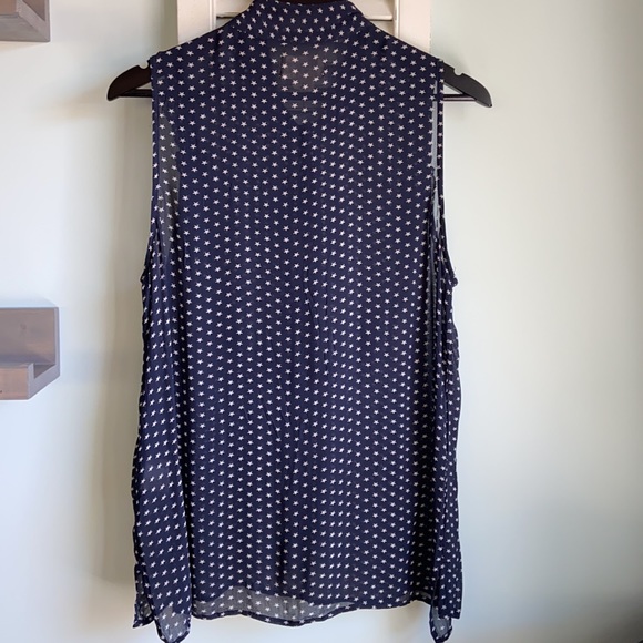 Ralph Lauren Sheer sleeveless blouse - Picture 3 of 5